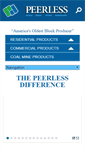 Mobile Screenshot of peerlessblock.com
